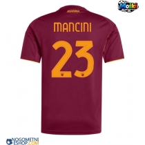 Moški Nogometni dresi AS Roma Gianluca Mancini #23 Domači 2025-26 Kratek Rokav
